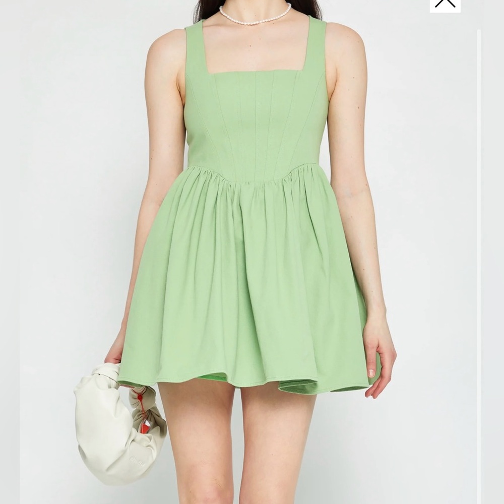 Green Kourt Mini Dress